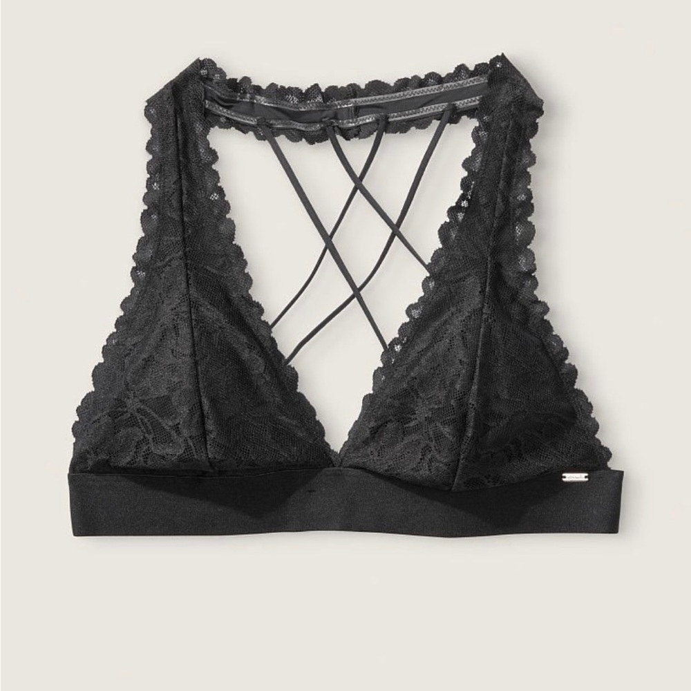 Victoria’s Secret Pink Strappy Lace Bralette